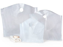 Load image into Gallery viewer, Wave Top Plastic Merchandise Bags