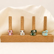 Load image into Gallery viewer, Garden Meadow Flower Enamel Huggie Hoop Earrings