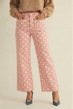 Load image into Gallery viewer, Pink Polka Dot Pants