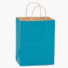 Load image into Gallery viewer, Recycled Kraft Color Paper Retail Shopping Bags