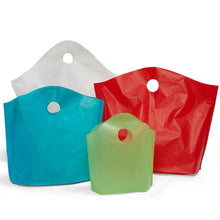 Load image into Gallery viewer, Wave Top Plastic Merchandise Bags