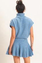 Load image into Gallery viewer, Turtleneck And Skirt Set