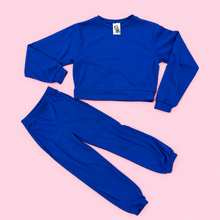 Load image into Gallery viewer, Girls Brushed Royal Sweatpants