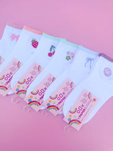 Load image into Gallery viewer, Women's Embroidered Ankle Socks