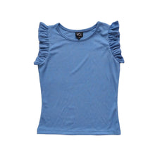 Load image into Gallery viewer, Rib Flutter Sleeve Top