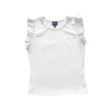 Load image into Gallery viewer, Rib Flutter Sleeve Top