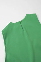 Load image into Gallery viewer, Green Flower Dress Set