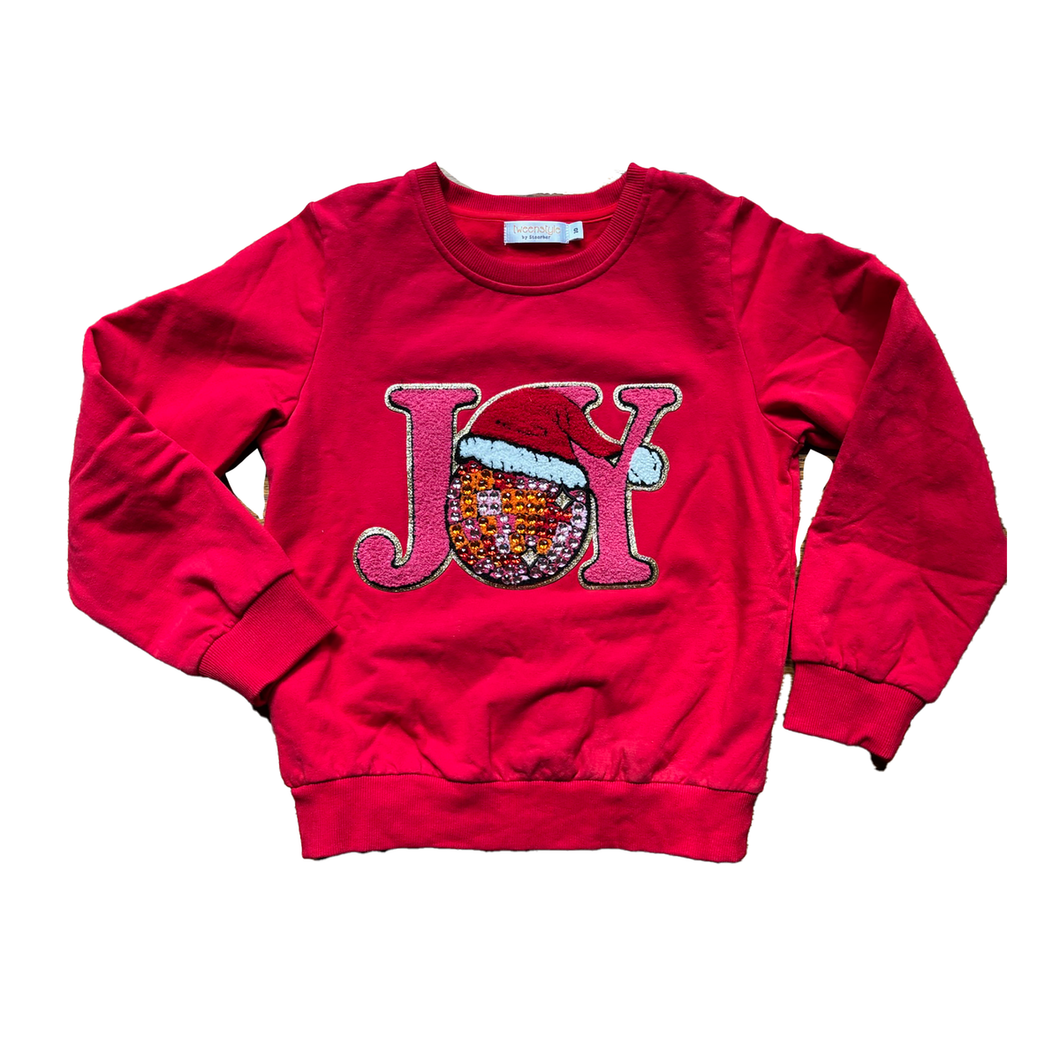 Red Crew Joy Sweatshirt