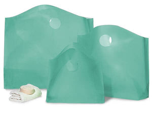 Wave Top Plastic Merchandise Bags