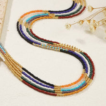 Load image into Gallery viewer, CLASSIC ARTISTIC BEADED NECKLACE | 40NK9632
