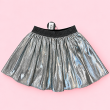 Load image into Gallery viewer, Silver Gathered Skirt

