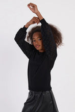 Load image into Gallery viewer, Puff Knitted Sweater
