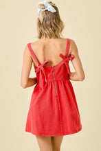Load image into Gallery viewer, Red Pleated Dress
