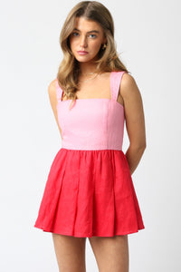 Pink Red Dress