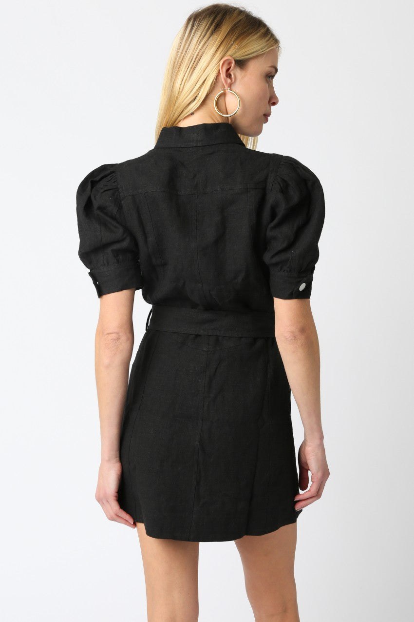 Tig Button Dress