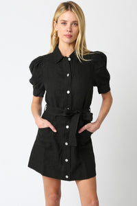 Tig Button Dress