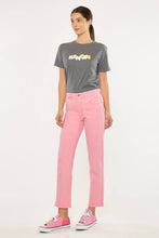 Load image into Gallery viewer, MID RISE STRAIGHT- Pink
