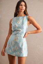 Load image into Gallery viewer, Floral Jacquard Midi Dress
