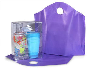 Wave Top Plastic Merchandise Bags