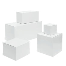 Load image into Gallery viewer, Recycled White Gift Boxes
