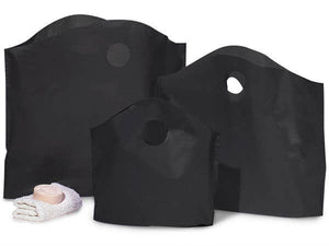 Wave Top Plastic Merchandise Bags