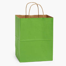 Load image into Gallery viewer, Recycled Kraft Color Paper Retail Shopping Bags
