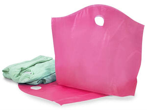Wave Top Plastic Merchandise Bags