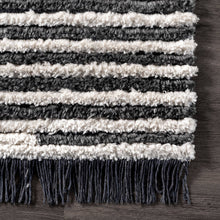 Load image into Gallery viewer, Morgan Contemporary Shag Fringe Area Rug

