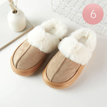 Load image into Gallery viewer, 6Pairs - Classic Suede Home Indoor Floor Slippers
