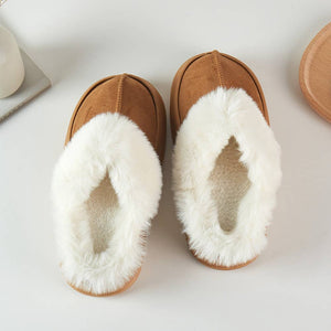 6Pairs - Classic Suede Home Indoor Floor Slippers