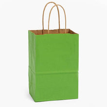 Load image into Gallery viewer, Recycled Kraft Color Paper Retail Shopping Bags
