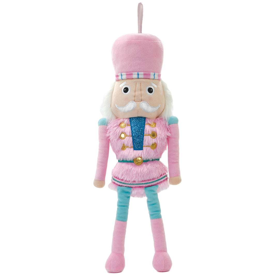 Pink Nutcracker Ornament Plush