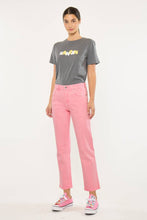 Load image into Gallery viewer, MID RISE STRAIGHT- Pink
