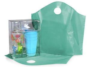 Wave Top Plastic Merchandise Bags