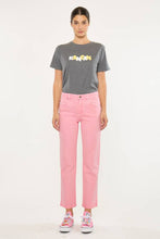 Load image into Gallery viewer, MID RISE STRAIGHT- Pink

