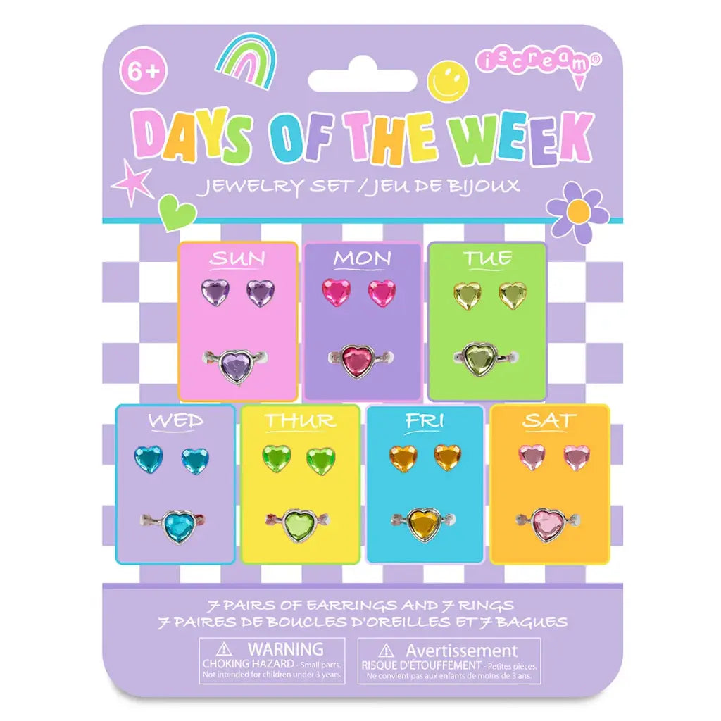 Days of the Week Stick-ons