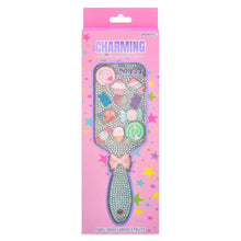 Load image into Gallery viewer, Charming Rhinestone Paddle Brush
