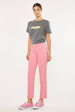Load image into Gallery viewer, MID RISE STRAIGHT- Pink
