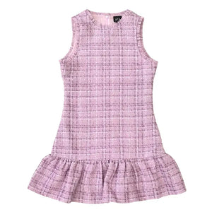 Tweed Lavender Dress