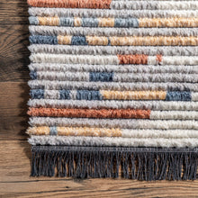 Load image into Gallery viewer, Morgan Contemporary Shag Fringe Area Rug
