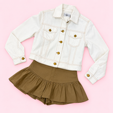 Load image into Gallery viewer, White Denim Jacket
