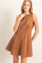 Load image into Gallery viewer, Suede Mini Dress
