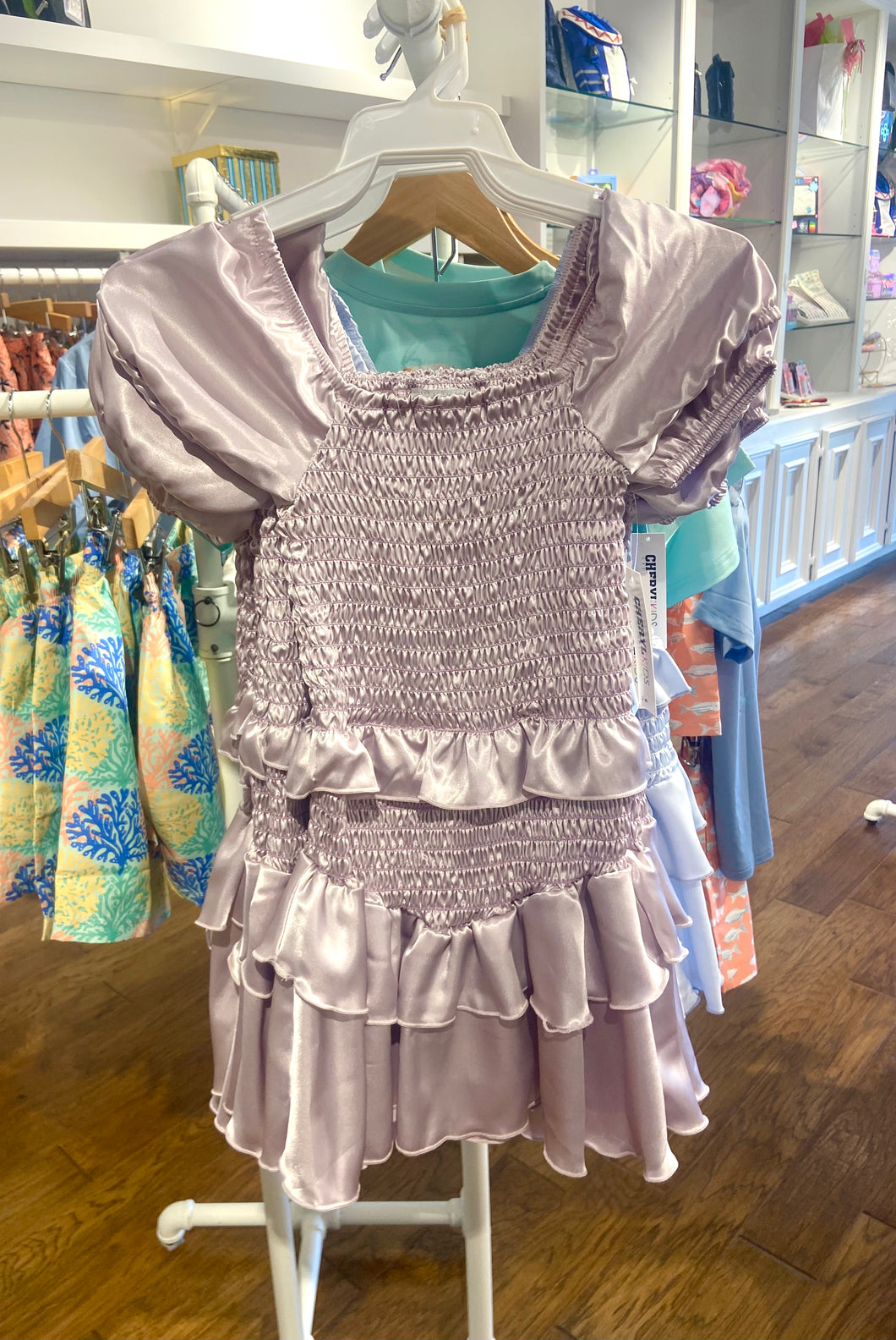 Smocked Ruffle Dress