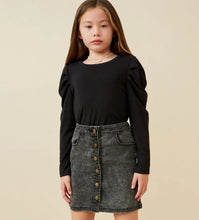 Load image into Gallery viewer, Pleated Puff Long Slv Top
