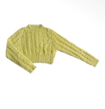 Load image into Gallery viewer, Yellow Fuzzy Sweater
