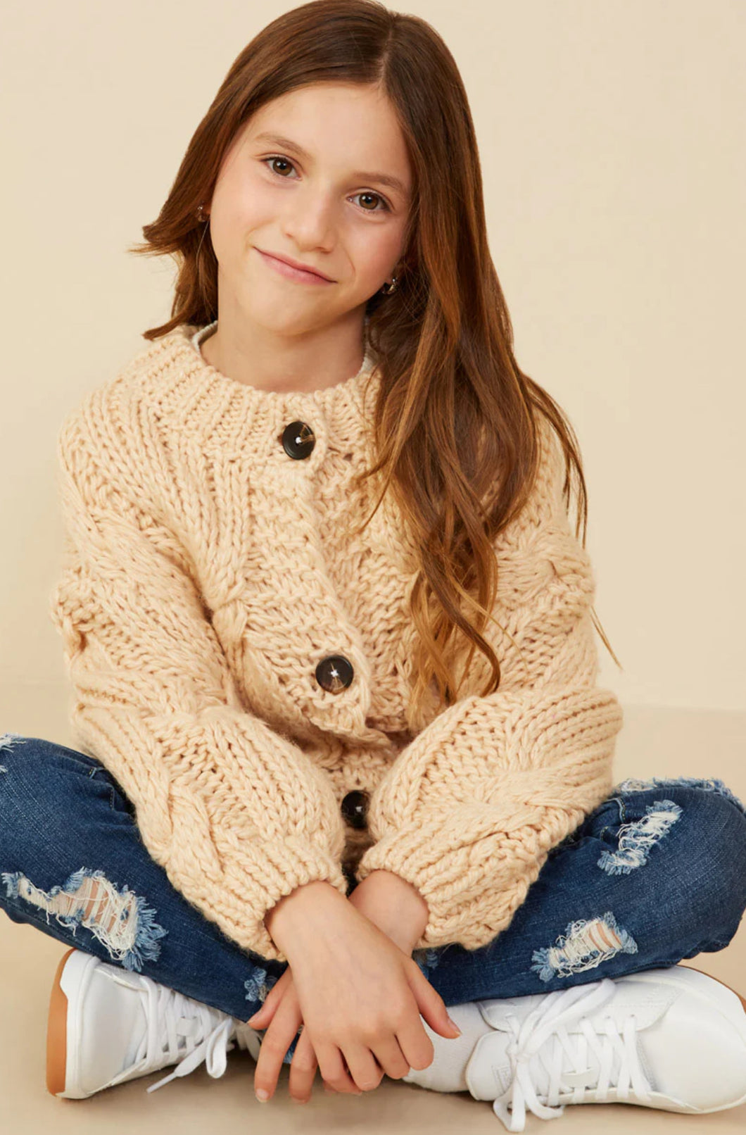 Cable Knit Oversized Cadri