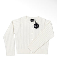 Load image into Gallery viewer, White Braid Sweater
