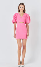 Load image into Gallery viewer, Puff Sleeve Mini Dress Jr.
