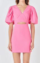 Load image into Gallery viewer, Puff Sleeve Mini Dress Jr.
