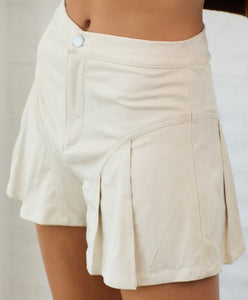 Suede High-Waisted Shorts Jr